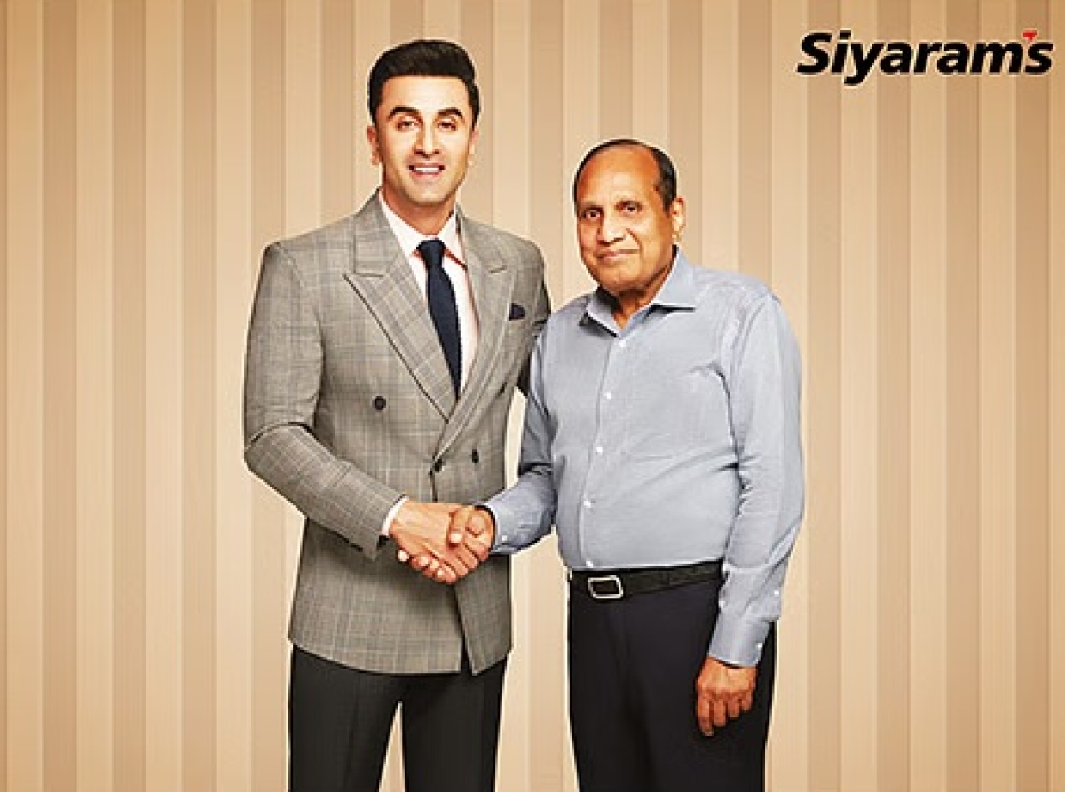 Siyaram’s ropes in RanbirKapoor as new brand ambassador